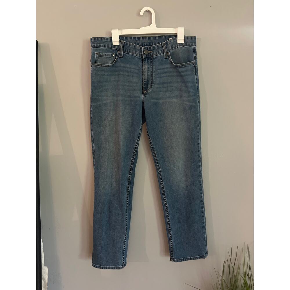 CALVIN KLEIN SLIM STRAIGHT MENS JEANS 34/30